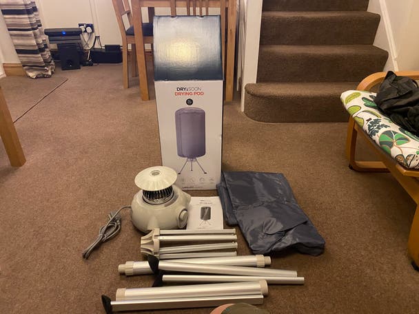 It took me less than a minute to build the entire thing (Tamara Hinson/The Independent)